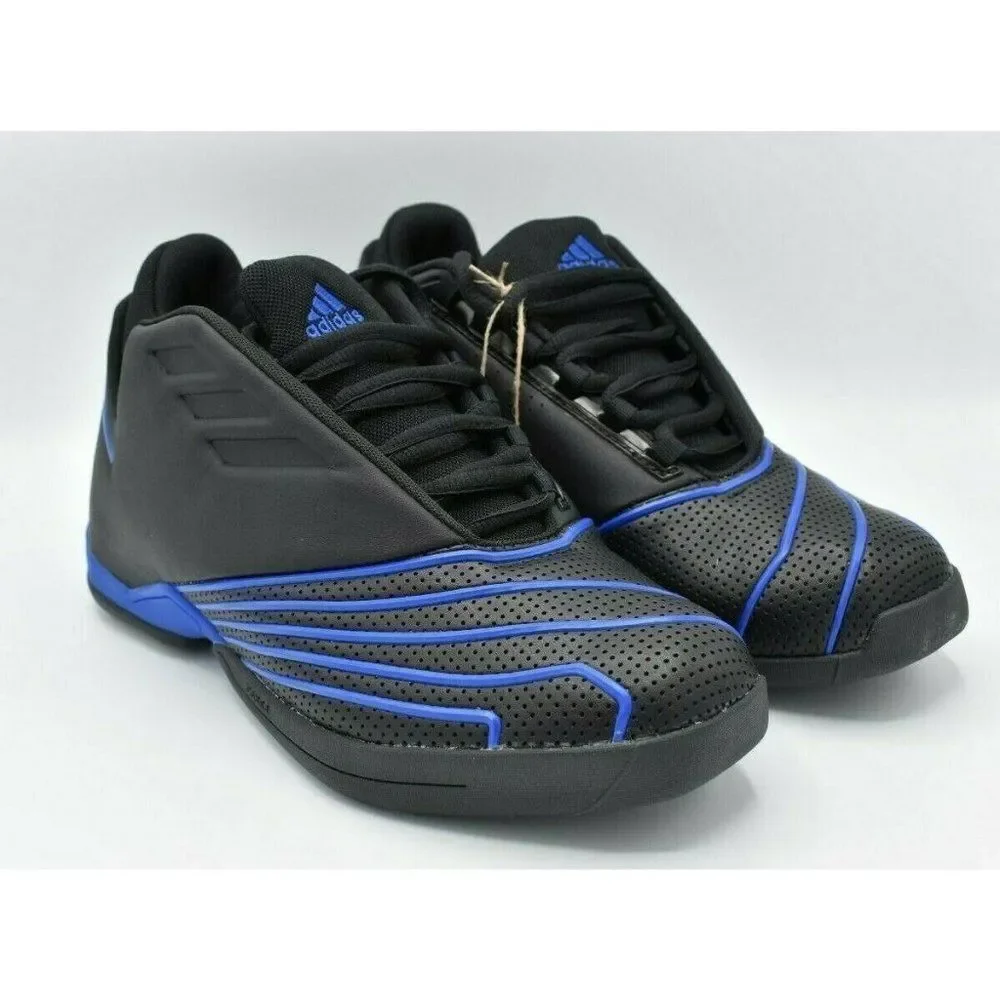 NWB Adidas Men Size 8 TMAC 2 Restomod Royal Blue Black Basketball Sneaker FX4992